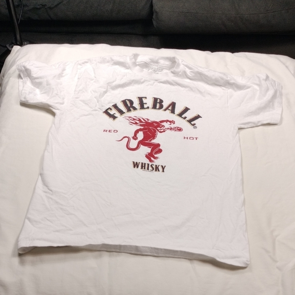 Fireball Mens T-Shirt Size Medium